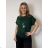 Summer dress oval short sleeve women's oversized (50/52/54 ONE SIZE) ITALIAN FASHION IM425011