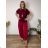 Sommerkleid oval Kurzarm Damen Übergröße (50/52/54 Einheitsgröße) ITALIAN FASHION IM425011