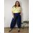 Women's Oversized Knitted Long Sleeve Sweater (S/M ONE SIZE) ITALIAN FASHION IMSN2416125