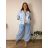 Übergroßer gestrickter Langarmpullover für Damen (S/M EINHEITSGRÖSSE) ITALIAN FASHION IMSN2416125