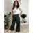 Lange Sommer-Haremshose für Damen (42/44/46 Einheitsgröße) ITALIAN FASHION IM424361