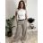 Lange Sommer-Haremshose für Damen (42/44/46 Einheitsgröße) ITALIAN FASHION IM424361