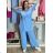 Kleid mit Knöpfen und geknöpften Damen (uni s-m) ITALIAN FASHION IM2203948