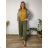 Kalhoty oversize dlouhé letní dámské nadrozměr RENATE (42/44/46 ONE SIZE) ITALSKÁ MÓDA IM42600013