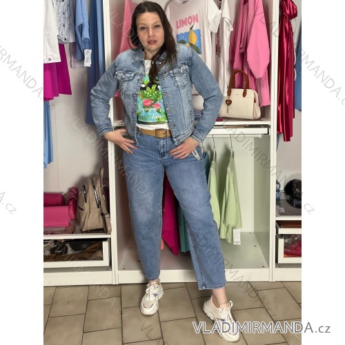 Damen Jeansjacke (M-3XL) RE-DRESS MA26C1133-1/DUR 3XL leichter Denim
