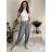 Women's Oversized Knitted Long Sleeve Sweater (S/M ONE SIZE) ITALIAN FASHION IMSN2416125