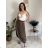 Elegante Hose mit Gürtel für Damen (S/M/L ONE SIZE) ITALIAN FASHION IM425057