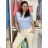 Women's Elegant Oversize Long Sweatpants (S/M/L ONE SIZE) ITALIAN FASHION IMD23634
