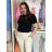 Women's Elegant Oversize Long Sweatpants (S/M/L ONE SIZE) ITALIAN FASHION IMD23634