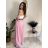 Kurzärmliges Sommer-Freizeitkleid für Damen (S/M/L EINHEITSGRÖSSE) ITALIAN FASHION IMWGB25022
