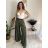 Kurzärmliges Sommer-Freizeitkleid für Damen (S/M/L EINHEITSGRÖSSE) ITALIAN FASHION IMWGB25022