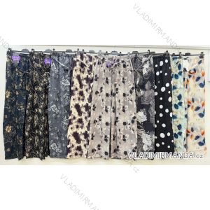 Kalhoty dlouhé letní dámské (S/M/L ONE SIZE) ITALSKÁ MÓDA IM426155