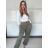 Tepláky/Kalhoty elegantné oversize dlhé dámske (S/M/L ONE SIZE) TALIANSKA MÓDA IMD26003/DUR vínová S/M/L