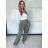Tepláky/Kalhoty elegantné oversize dlhé dámske (S/M/L ONE SIZE) TALIANSKA MÓDA IMD26003/DUR vínová S/M/L