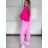 Tepláky/Kalhoty elegantné oversize dlhé dámske (S/M/L ONE SIZE) TALIANSKA MÓDA IMD26003