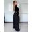 Women's Long Pants (S/M ONE SIZE) ITALIAN FASHION IMPDY23LC5918 S / M / L black