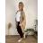 Summer dress oval short sleeve women's oversized (50/52/54 ONE SIZE) ITALIAN FASHION IM425011 44/46/48 beige