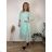 Ärmelloses Sommerkleid für Damen (UNI SL) ITALIAN FASHION IMK201505107