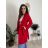 Women's Plus Size Fluffy Long Sleeve Coat (XL/2XL ONE SIZE) ITALIAN FASHION IMC23303 XL black