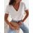 Kurzes Sommerkleid Kurzarm Damen übergroß (40/42/44 Einheitsgröße) ITALIAN FASHION IMD25022 S / M / L weiß