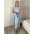 Šaty dlhé elegantné bez rukávov dámske (S/M ONE SIZE) TALIANSKA MÓDA IMPDY25MDUE24796