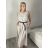 Langes ärmelloses Sommerkleid für Damen (Einheitsgröße S/M) ITALIAN FASHION IMPDY22LS16208