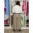 Nohavice elegantní dlhé s opaskom dámske ARIANA (S/M/L ONE SIZE) TALIANSKA MÓDA IMWHN26001
