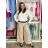 Women's short sleeve summer casual dress (S/M/L ONE SIZE) ITALIAN FASHION IMWGB25022