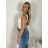 Women's strapless tank top (S/M ONE SIZE) ITALIAN FASHION IMPDY23LS17137