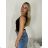 Women's strapless tank top (S/M ONE SIZE) ITALIAN FASHION IMPDY23LS17137