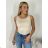 Women's strapless tank top (S/M ONE SIZE) ITALIAN FASHION IMPDY23LS17137 S / M beige