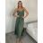 Kleid übergroße Kurzarm Damen (UNI S-L) ITALIAN FASHION IMD20187