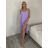 Kleid übergroße Kurzarm Damen (UNI S-L) ITALIAN FASHION IMD20187