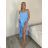 Kleid übergroße Kurzarm Damen (UNI S-L) ITALIAN FASHION IMD20187