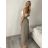 Nohavice lněné volnočasové dámske MODI (S/M/L ONE SIZE) TALIANSKA MÓDA IMSM26001236