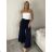 Nohavice lněné volnočasové dámske MODI (S/M/L ONE SIZE) TALIANSKA MÓDA IMSM26001236