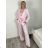 Nohavice elegantní s opaskom dlhé dámske ZUZANA (S-M-L ONE SIZE) TALIANSKA MÓDA IMPDY2624696