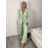 Nohavice elegantní s opaskom dlhé dámske ZUZANA (S-M-L ONE SIZE) TALIANSKA MÓDA IMPDY2624696