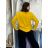 Women's warm knitted sweater long sleeve (uni L / XL) ITALIAN FASHION IM519JM-5802-18