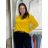 Women's warm knitted sweater long sleeve (uni L / XL) ITALIAN FASHION IM519JM-5802-18