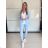 Set aus langem Sportoberteil und Leggings für Damen (Einheitsgröße S/M) ITALIAN FASHION IMPLP2372755