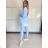 Set aus langem Sportoberteil und Leggings für Damen (Einheitsgröße S/M) ITALIAN FASHION IMPLP2372755