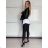 Set aus langem Sportoberteil und Leggings für Damen (Einheitsgröße S/M) ITALIAN FASHION IMPLP2372755