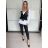 Set aus langem Sportoberteil und Leggings für Damen (Einheitsgröße S/M) ITALIAN FASHION IMPLP2372755