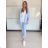 Set aus langem Sportoberteil und Leggings für Damen (Einheitsgröße S/M) ITALIAN FASHION IMPLP2372755 S / M schwarz