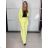 Kalhoty dlouhé elegantní dámské (S/M/L ONE SIZE) ITALSKÁ MÓDA IMPLP2437150090