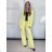 Kalhoty dlouhé elegantní dámské (S/M/L ONE SIZE) ITALSKÁ MÓDA IMPLP2437150090