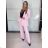 Kalhoty dlouhé elegantní dámské (S/M ONE SIZE) ITALSKÁ MÓDA IMPLP2437150090/DU -   Černá -   S/M