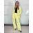 Kalhoty dlouhé elegantní dámské (S/M ONE SIZE) ITALSKÁ MÓDA IMPLP2437150090/DU -   Černá -   S/M