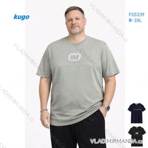 Tričko krátký rukáv pánské nadrozměr (M-3XL) KUGO FC5339